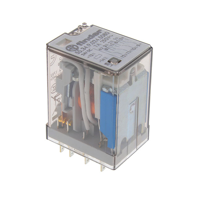 55.34.9.024.5080 Finder Relays, Inc.  Power Relays Over 2 Amps